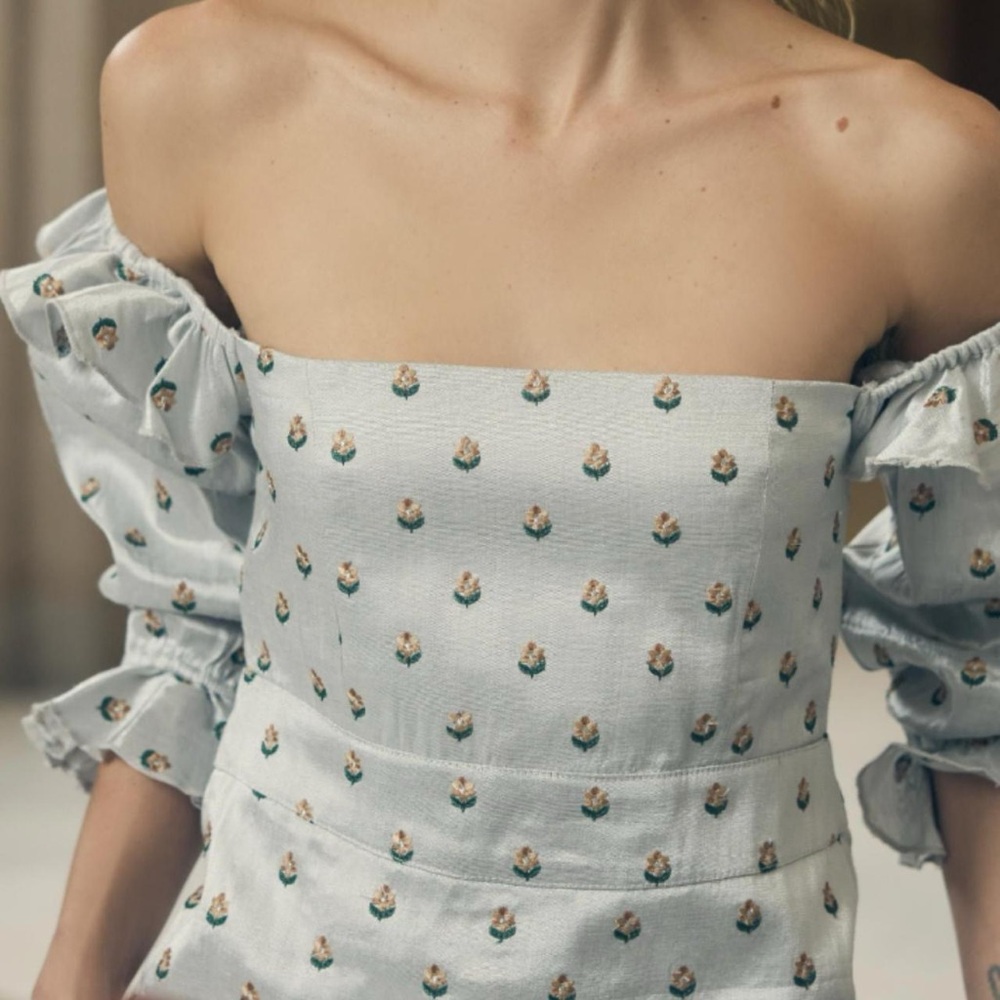 Eddy Desirae Embroidered Midi Dress - Picture 2 of 9